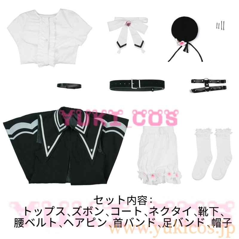 画像2: 魔法少女ノ魔女裁判　まのさば　桜羽エマ　コスプレ衣装　送料無料　新バージョン (2)