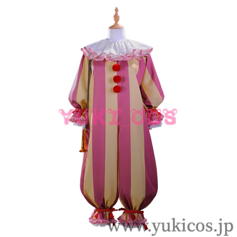 画像1: イット デリータウンへようこそ　IT: Welcome to Derry　Pennywise　ペニーワイズ /クラウン　コスプレ衣装　送料無料 (1)