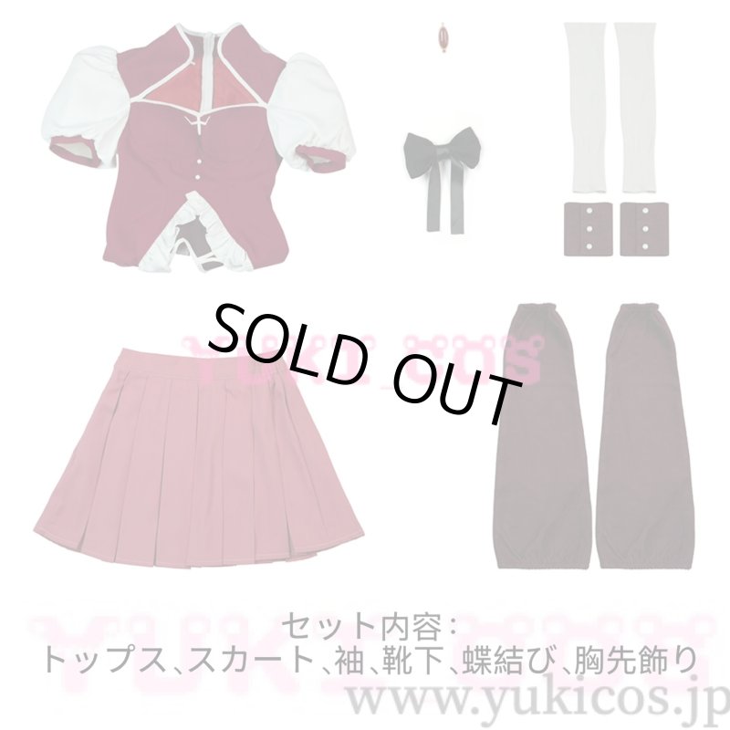 画像2: 魔法少女まどか☆マギカ　まどマギ　佐倉杏子　コスプレ衣装　送料無料 (2)