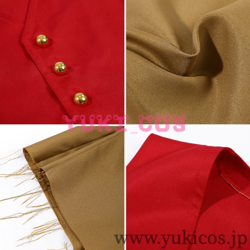 画像12: Netflixシリーズ実写版ONE PIECE　ワンピースシーズン2　ルフィ　コスプレ衣装　送料無料 (12)