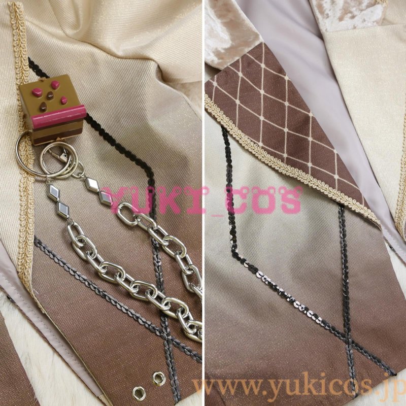 画像12: あんさんぶるスターズ！！　あんスタ　MELLOW DEAR US　甘楽千歳　あまらくちとせ　コスプレ衣装　送料無料 　 (12)