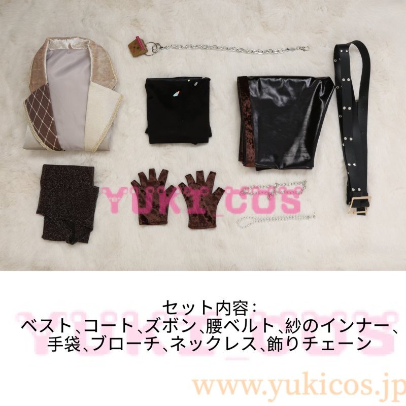 画像2: あんさんぶるスターズ！！　あんスタ　MELLOW DEAR US　甘楽千歳　あまらくちとせ　コスプレ衣装　送料無料 　 (2)