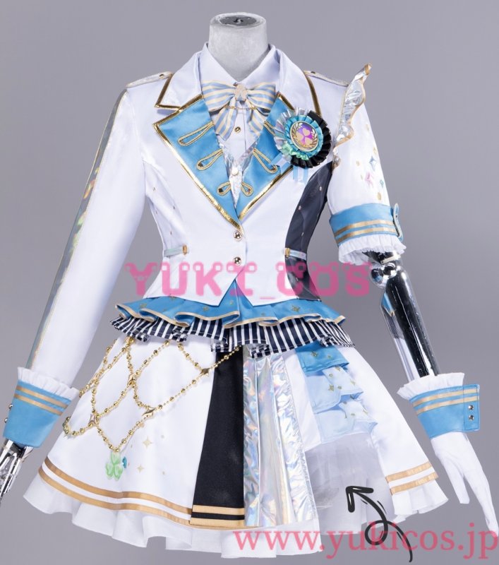 画像4: プロジェクトセカイ　プロセカ　桐谷遥　五周年感謝祭　コスプレ衣装　送料無料 (4)