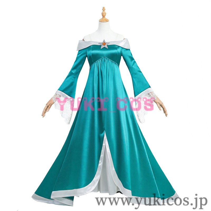 画像1: マリオシリーズ　Mario Series　Rosalina　ロゼッタ　コスプレ衣装　送料無料  (1)