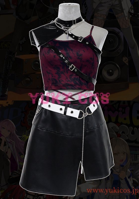 画像3: プロジェクトセカイ　プロセカ　VividBADSQUAD　SHIRAISHI AN　烈火/ULTRA C　白石杏　コスプレ衣装　送料無料 (3)