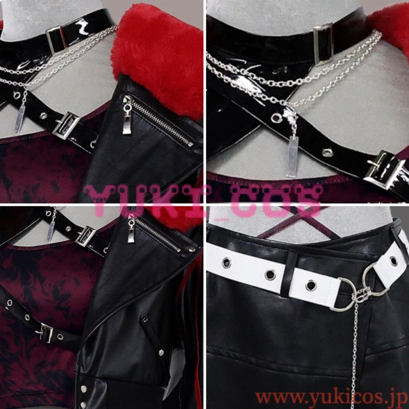 画像5: プロジェクトセカイ　プロセカ　VividBADSQUAD　SHIRAISHI AN　烈火/ULTRA C　白石杏　コスプレ衣装　送料無料 (5)