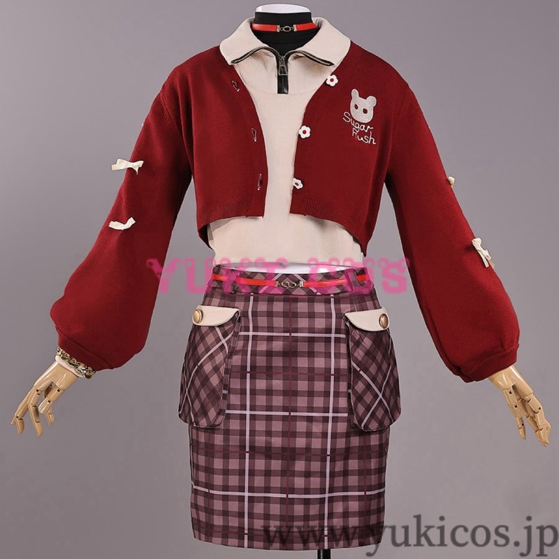 画像1: Vtuber　ホロライブ　星街すいせい　Lollipop MV衣装　コスプレ衣装　送料無料 (1)