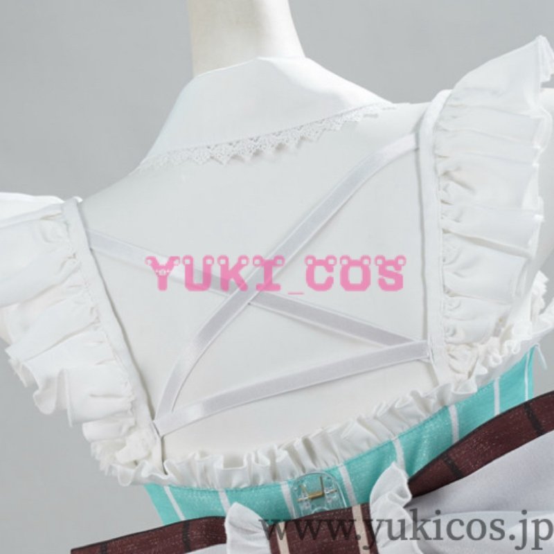 画像7: Vtuber　Mint Fantôme 　ミント・ファントーム　Maid Mint　メイド服　コスプレ衣装　送料無料 (7)