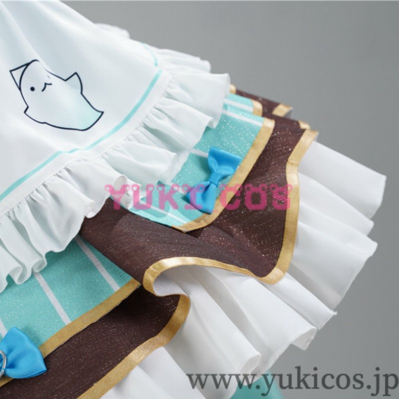 画像6: Vtuber　Mint Fantôme 　ミント・ファントーム　Maid Mint　メイド服　コスプレ衣装　送料無料 (6)