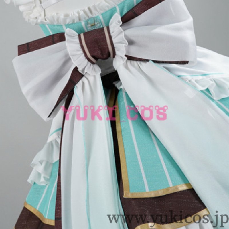 画像8: Vtuber　Mint Fantôme 　ミント・ファントーム　Maid Mint　メイド服　コスプレ衣装　送料無料 (8)