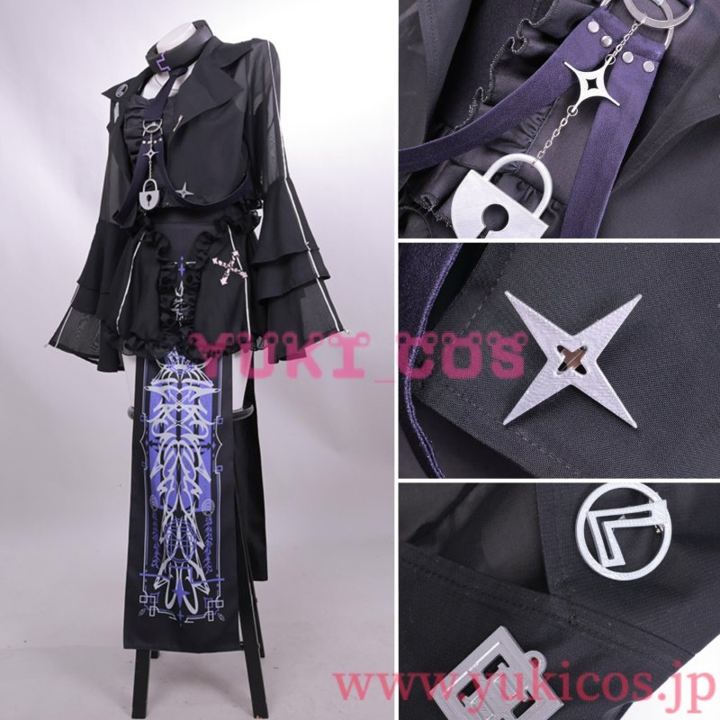 画像3: Vtuber　ホロライブ　 Laplus Darknesss　ラプラスダークネス　新衣装　コスプレ衣装　送料無料 (3)
