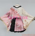 画像3: プロジェクトセカイ カラフルステージ！feat. 初音ミク　プロセカ　PJSK　25時、ナイトコードで　暁山瑞希　あきやまみずき　和服 　コスプレ衣装　送料無料 (3)