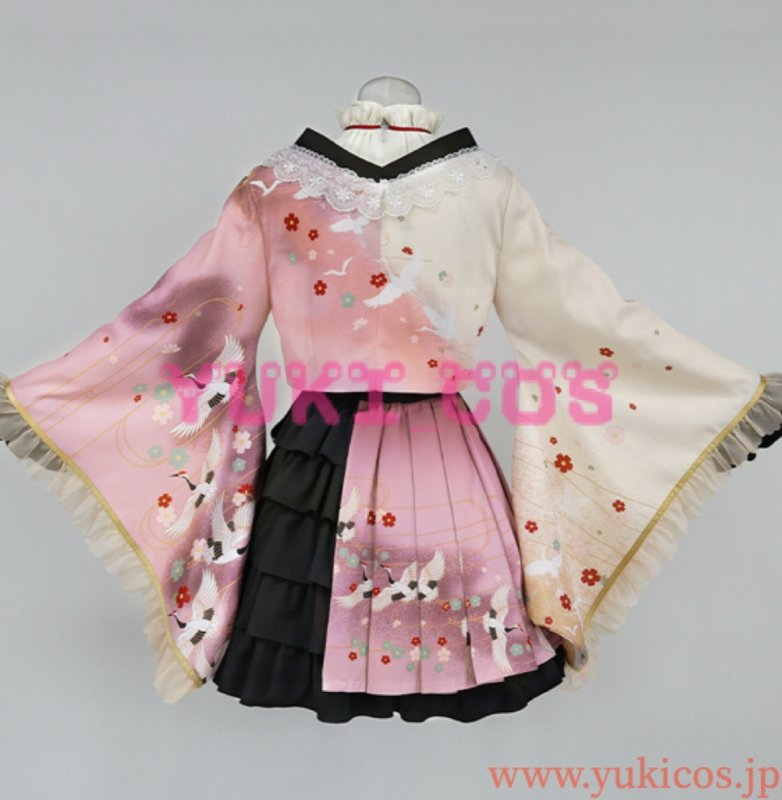 画像3: プロジェクトセカイ カラフルステージ！feat. 初音ミク　プロセカ　PJSK　25時、ナイトコードで　暁山瑞希　あきやまみずき　和服 　コスプレ衣装　送料無料 (3)