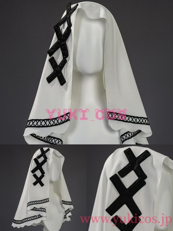 画像14: 魔法少女ノ魔女裁判　まのさば　氷上メルル　コスプレ衣装　送料無料　新バージョン (14)