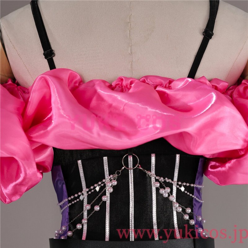 画像9: Vtuber　ホロライブ　FLOW GLOW　綺々羅々ヴィヴィ　新衣装　コスプレ衣装　送料無料 (9)