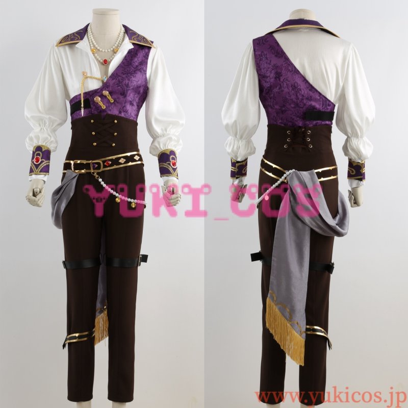 画像4: あんさんぶるスターズ！！　スカウト！ロイヤルフラッシュ　あんスタ　royal flush　天城燐音　羽風薫　七種茨　月永レオ　ロイヤルフラッシュ衣装　コスプレ衣装　送料無料 (4)