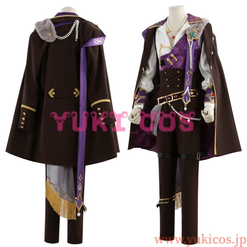 画像3: あんさんぶるスターズ！！　スカウト！ロイヤルフラッシュ　あんスタ　royal flush　天城燐音　羽風薫　七種茨　月永レオ　ロイヤルフラッシュ衣装　コスプレ衣装　送料無料 (3)