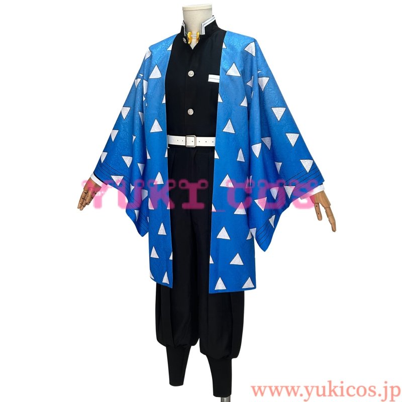 画像1: 鬼滅の刃　上弦の陸　獪岳　かいがく　元鬼殺隊剣士服　コスプレ衣装　送料無料 (1)