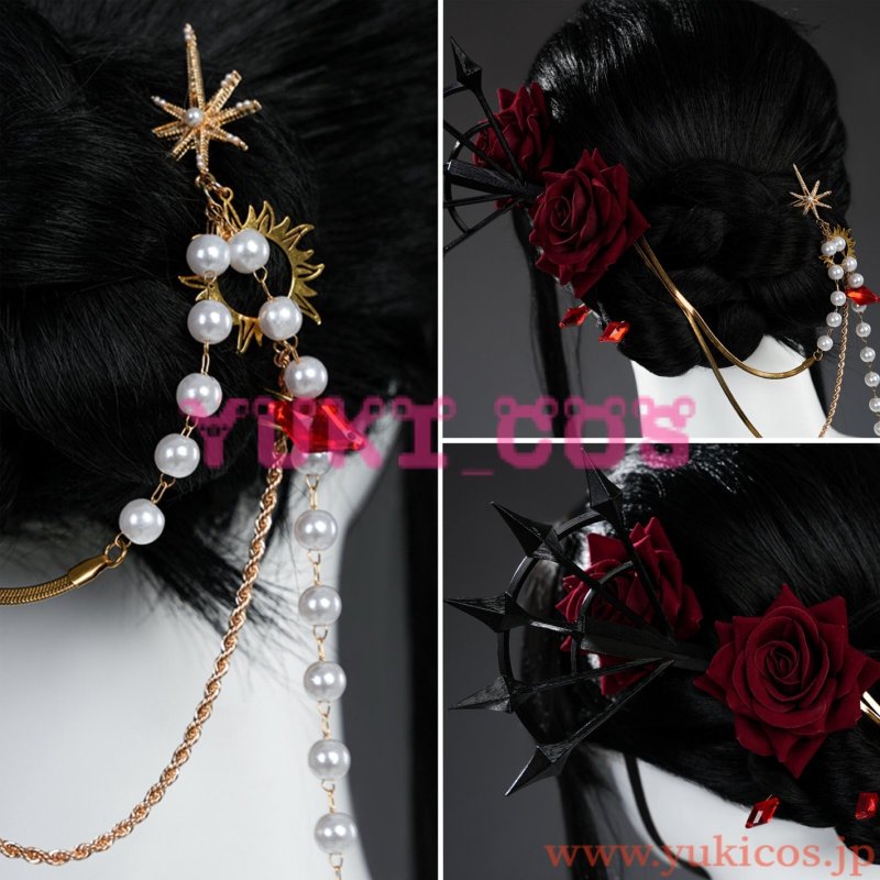 画像17: NARAKA: BLADEPOINT　ナラカ：ブレードポイント　カナン　共赴無間・熾焰舞影　コスプレ衣装　送料無料 (17)