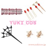 画像18: NARAKA: BLADEPOINT　ナラカ：ブレードポイント　カナン　共赴無間・熾焰舞影　コスプレ衣装　送料無料 (18)