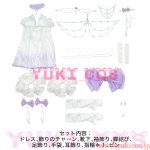 画像2: NARAKA: BLADEPOINT　ナラカ：ブレードポイント　共赴無間・幽夜玲瓏　玉玲瓏　コスプレ衣装　送料無料 (2)