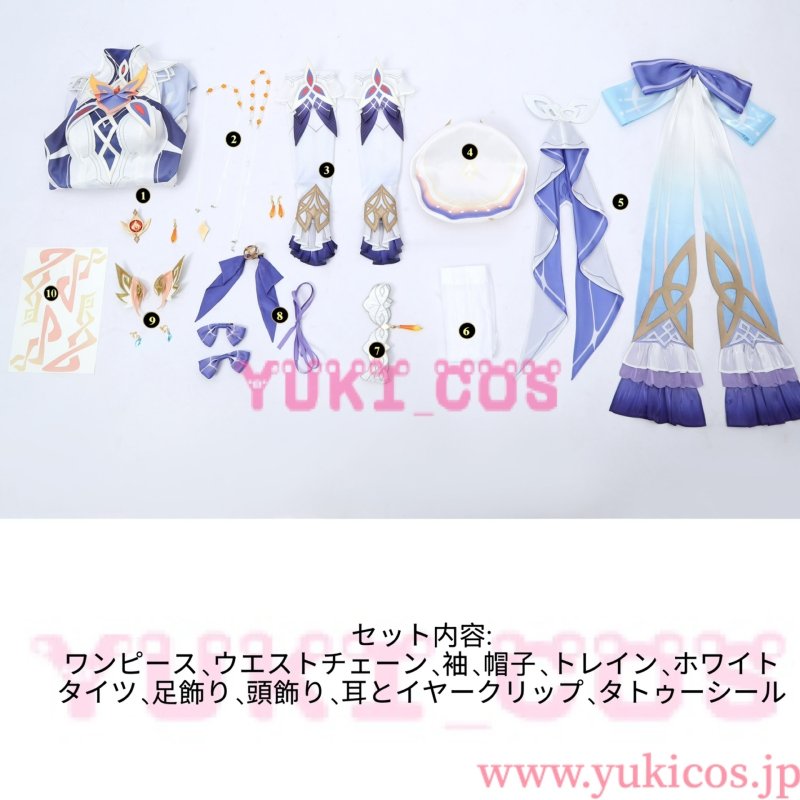 画像2: 原神　Genshin　げんしん　Nicole Reeyn　ニコリヤン　コスプレ衣装　送料無料 (2)