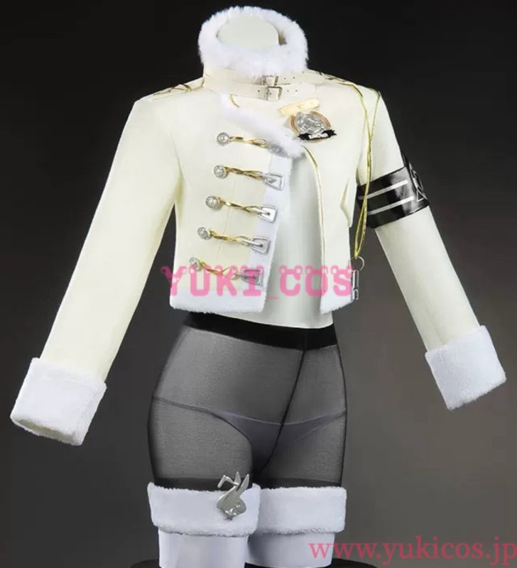 画像3: 勝利の女神:NIKKE　ニケ　ブラン　Fortune Express　コスプレ衣装　送料無料 (3)