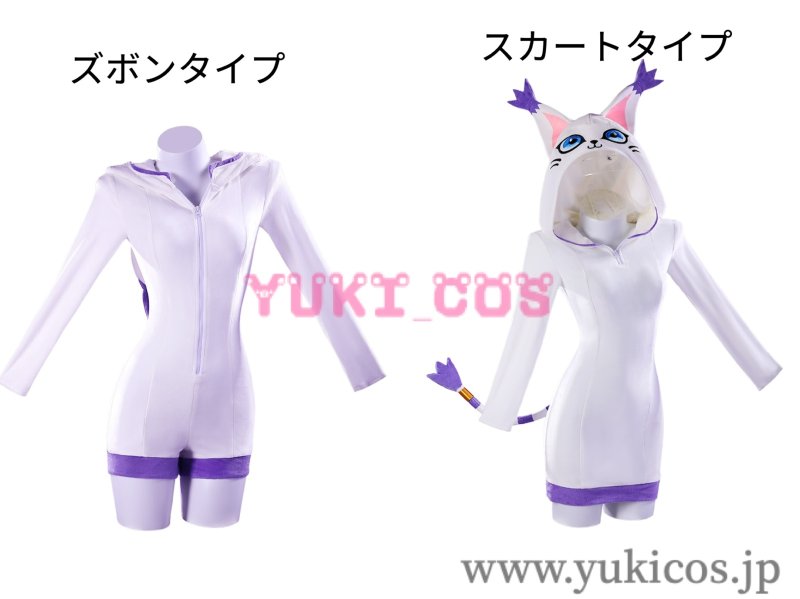 画像1: デジモンストーリー タイムストレンジャー　Digimon Story: Time Stranger　テイルモン　コスプレ衣装　送料無料 (1)