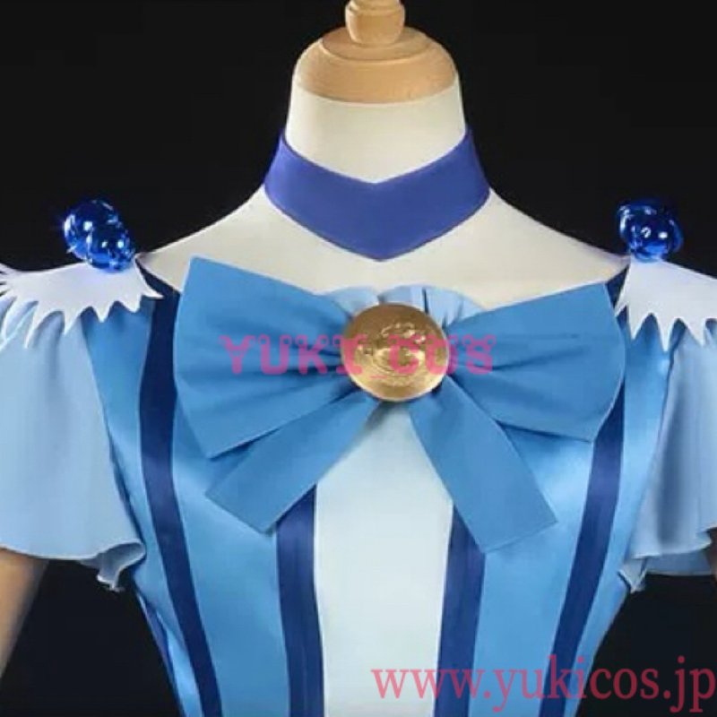 画像5: プリキュアシリーズ　プリキュア　青木れいか　あおきれいか　コスプレ衣装　送料無料 (5)
