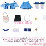 画像2: プリキュアシリーズ　プリキュア　青木れいか　あおきれいか　コスプレ衣装　送料無料 (2)