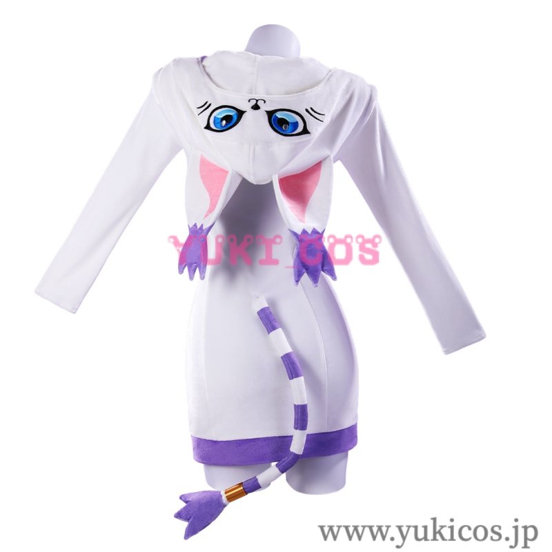 画像6: デジモンストーリー タイムストレンジャー　Digimon Story: Time Stranger　テイルモン　コスプレ衣装　送料無料 (6)