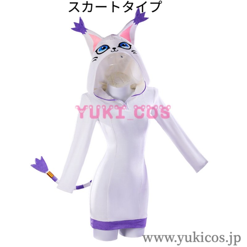 画像5: デジモンストーリー タイムストレンジャー　Digimon Story: Time Stranger　テイルモン　コスプレ衣装　送料無料 (5)