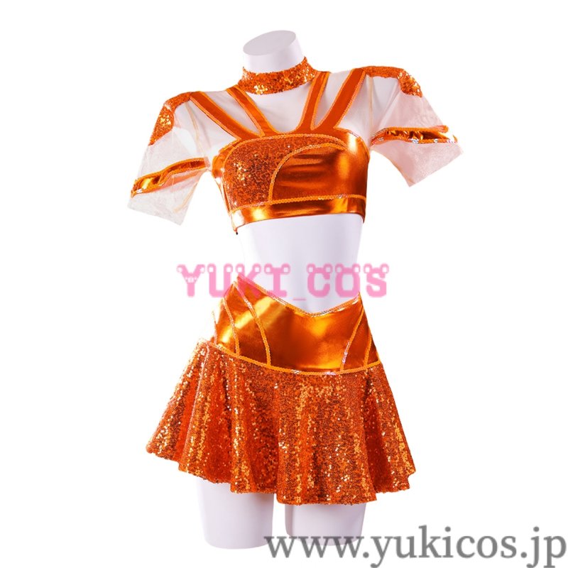 画像1: Winx Club　ウィンクス・クラブ　Stella　ステラ　コスプレ衣装　送料無料 (1)