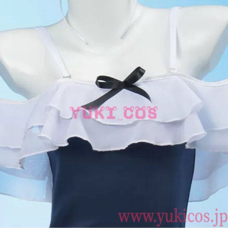 画像4: ブルーアーカイブ　ブルアカ　月雪ミヤコ　水着　コスプレ衣装　送料無料 (4)