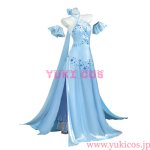 画像1: Re:ゼロから始める異世界生活　リゼロ　Emilia　エミリア　crystal dress　コスプレ衣装　送料無料 (1)