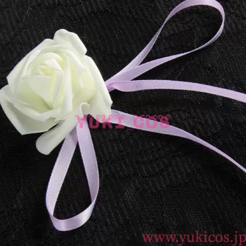 画像9: Re:ゼロから始める異世界生活　リゼロ　Emilia　エミリア　crystal dress　コスプレ衣装　送料無料 (9)