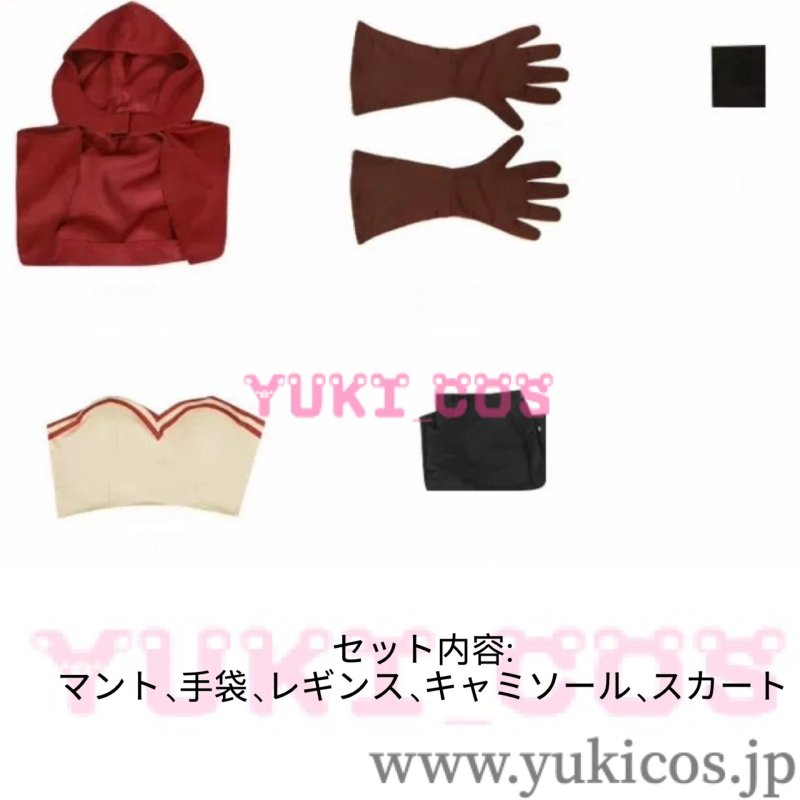 画像2: ジョジョの奇妙冒険　The JOJO Lands　Mariah 　マライア　コスプレ衣装　送料無料 (2)