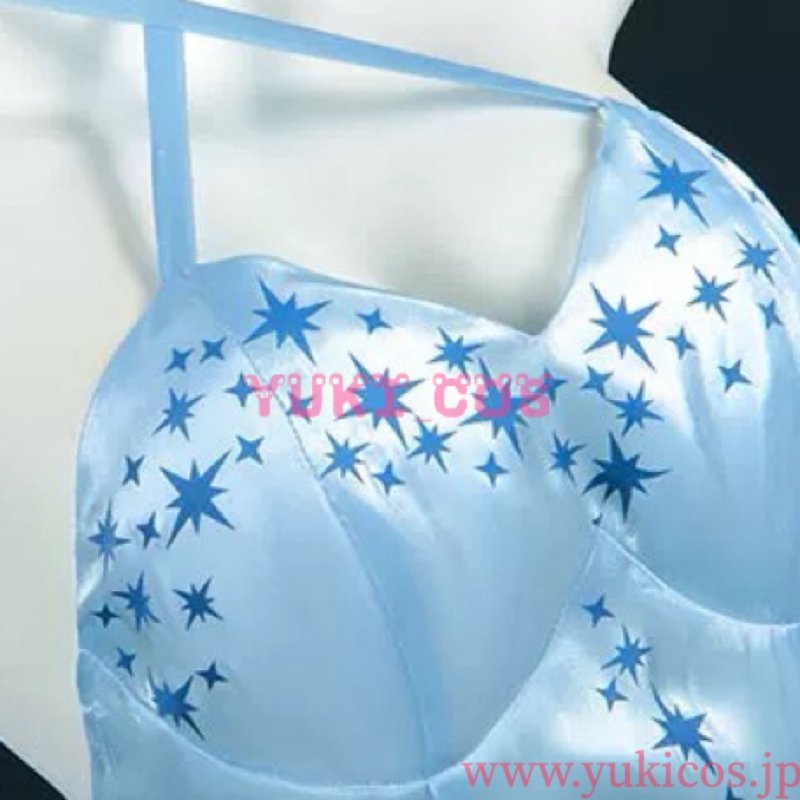 画像5: Re:ゼロから始める異世界生活　リゼロ　Emilia　エミリア　crystal dress　コスプレ衣装　送料無料 (5)