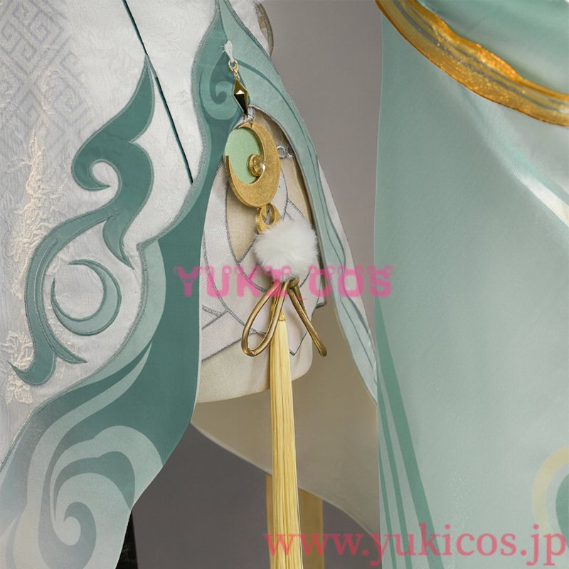 画像9: 原神　Genshin　げんしん　茲白　しはく　コスプレ衣装　送料無料　刺繍版 (9)