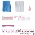 画像2: ブルーアーカイブ　ブルアカ　小鳥遊ホシノ　浴衣　コスプレ衣装　送料無料 (2)