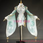 画像1: 原神　Genshin　げんしん　茲白　しはく　コスプレ衣装　送料無料　刺繍版 (1)