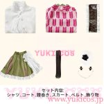 画像2: 鬼滅之刃　鬼滅祭 　甘露寺蜜璃　かんろじみつり　伍周年記念　コスプレ衣装　送料無料 (2)