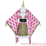 画像1: 鬼滅之刃　鬼滅祭 　甘露寺蜜璃　かんろじみつり　伍周年記念　コスプレ衣装　送料無料 (1)