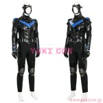 画像3: Batman: Arkham Knight　バットマン:ア一カムナト　Nightwing　ナイトウィング　コスプレ衣装　送料無料 (3)