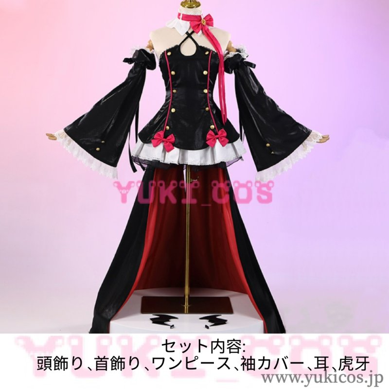 画像2: 終わりのセラフ　Seraph of the end　クルル・ツェペシ　コスプレ衣装　送料無料 (2)