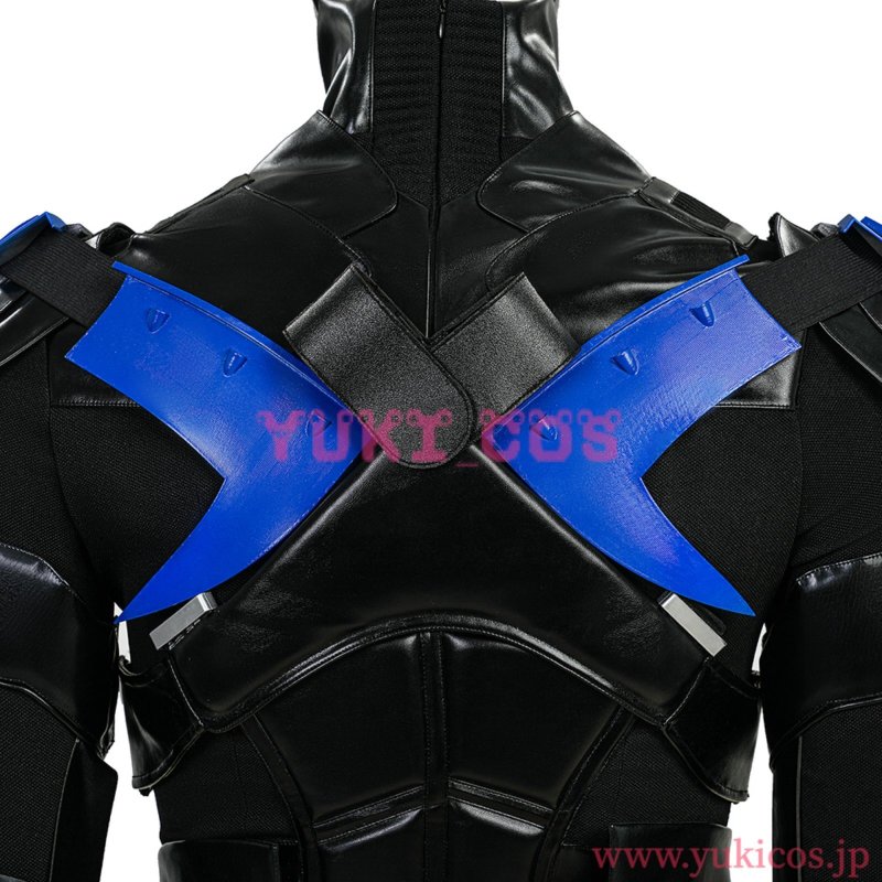 画像10: Batman: Arkham Knight　バットマン:ア一カムナト　Nightwing　ナイトウィング　コスプレ衣装　送料無料 (10)