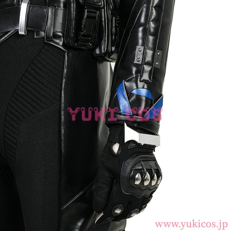 画像8: Batman: Arkham Knight　バットマン:ア一カムナト　Nightwing　ナイトウィング　コスプレ衣装　送料無料 (8)