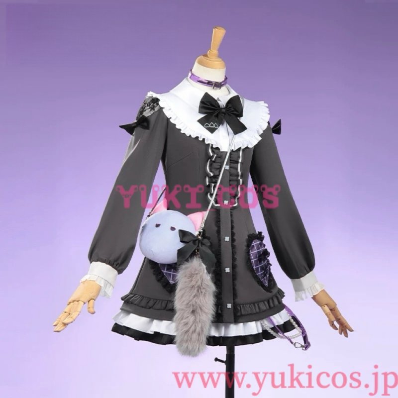 画像4: プロジェクトセカイ　プロセカ　カラフルステージ！ feat. 初音ミク 25時、ナイトコードで。 × 巡音ルカ　キャットラビング　東雲絵名　コスプレ衣装　送料無料　 (4)