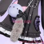 画像7: プロジェクトセカイ　プロセカ　カラフルステージ！ feat. 初音ミク 25時、ナイトコードで。 × 巡音ルカ　キャットラビング　東雲絵名　コスプレ衣装　送料無料　 (7)