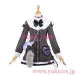 画像1: プロジェクトセカイ　プロセカ　カラフルステージ！ feat. 初音ミク 25時、ナイトコードで。 × 巡音ルカ　キャットラビング　東雲絵名　コスプレ衣装　送料無料　 (1)